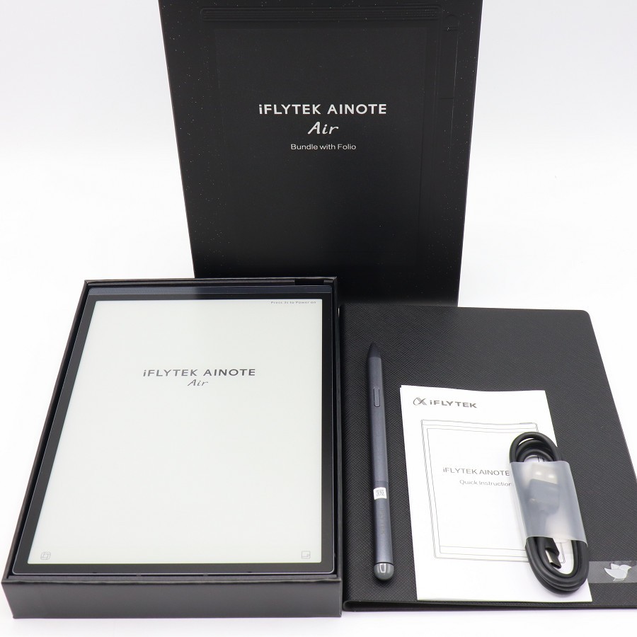 【百貨店SALE！制限事項クーポン券】【美品】iFLYTEK AINOTE Air 2 XF-DX-B282E かっこ良い万覚え帳 声音文字記号起こし 墨付き万覚え帳 アイフライテック 本体 【中古】