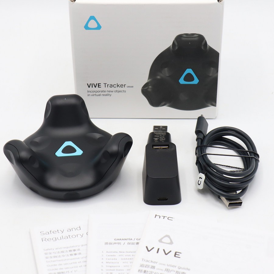 【百貨店SALE！押さえる引き換え証】【美品】HTC VIVE Tracker 2018 99HANL005-00 付属物 トラッカー VR 本体 【中古】