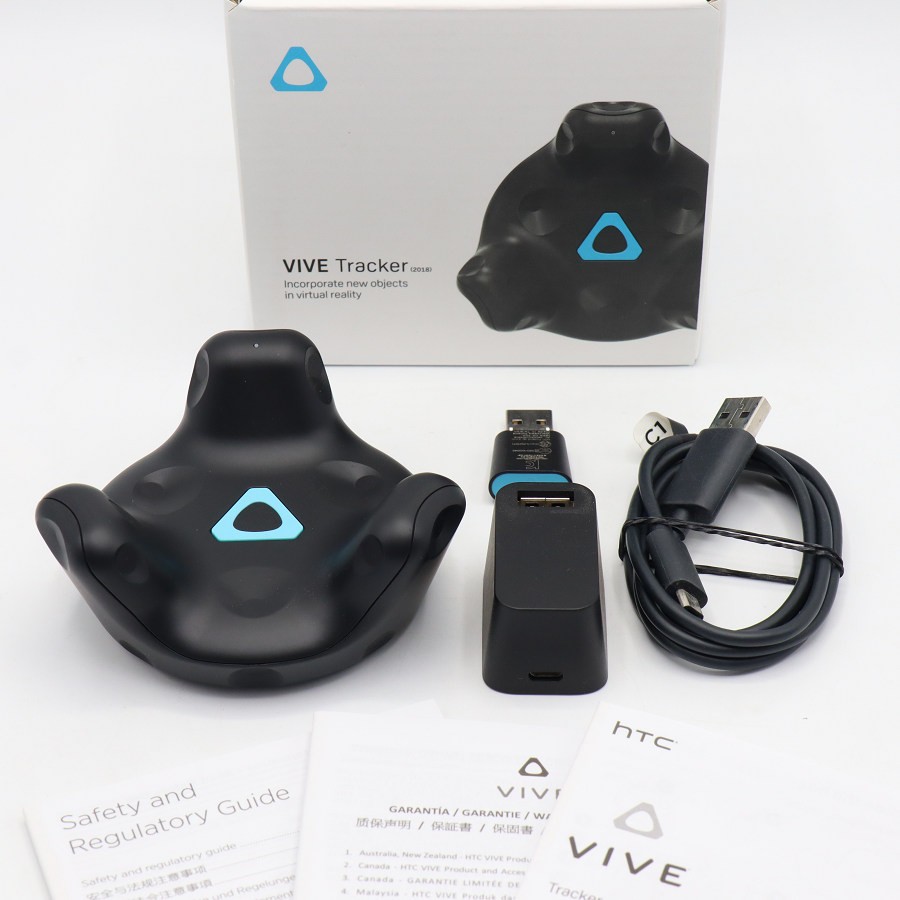 【百貨店SALE！押さえる引き換え証】【美品】HTC VIVE Tracker 2018 99HANL005-00 付属物 トラッカー VR 本体 【中古】