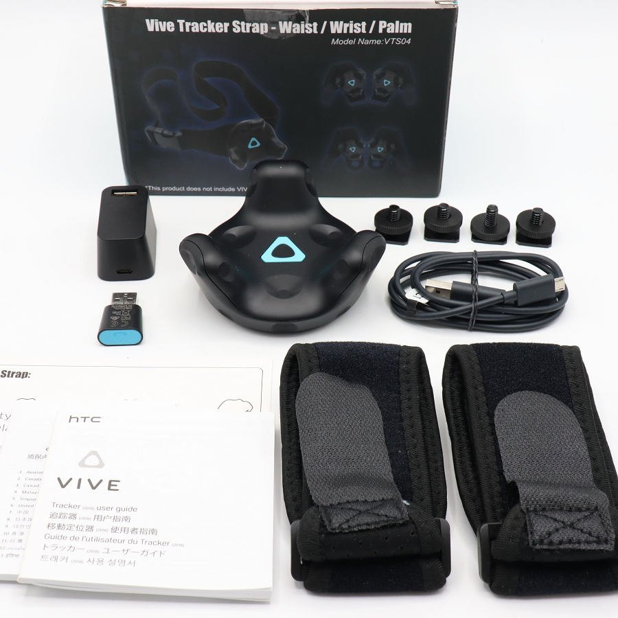【百貨店SALE！押さえる引き換え証】【美品】HTC VIVE Tracker 2018 99HANL005-00 付属物 トラッカー VR 本体 【中古】