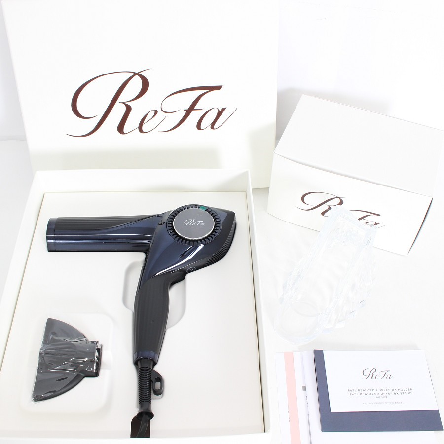 【百貨店SALE！制限事項引き換え証】【美品】MTG ReFa BEAUTECH DRYER BX RE-BQ-03A 黒いこと 髪の毛ドライヤー リファビューテック 本体 【中古】