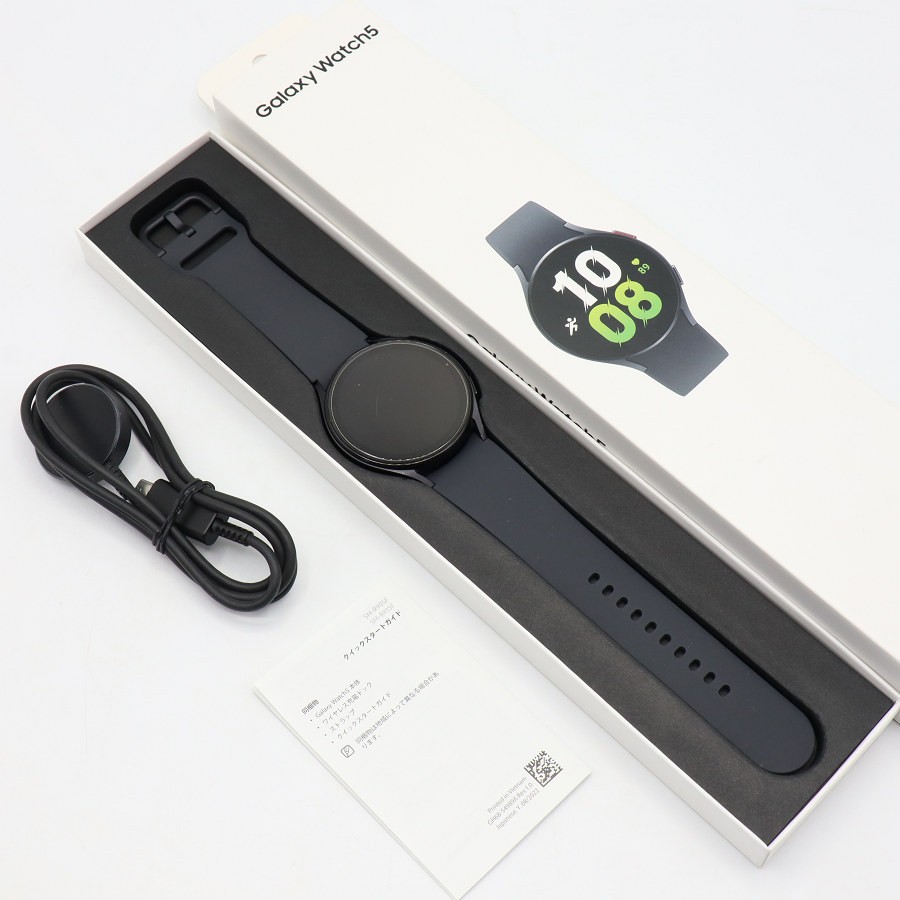 SAMSUNG Galaxy Watch5 LTE 44粍 SM-R915FZAAKDI 黒鉛 スマートウォッチ ギャラクシーウォッチ サムスン 本体 【中古】