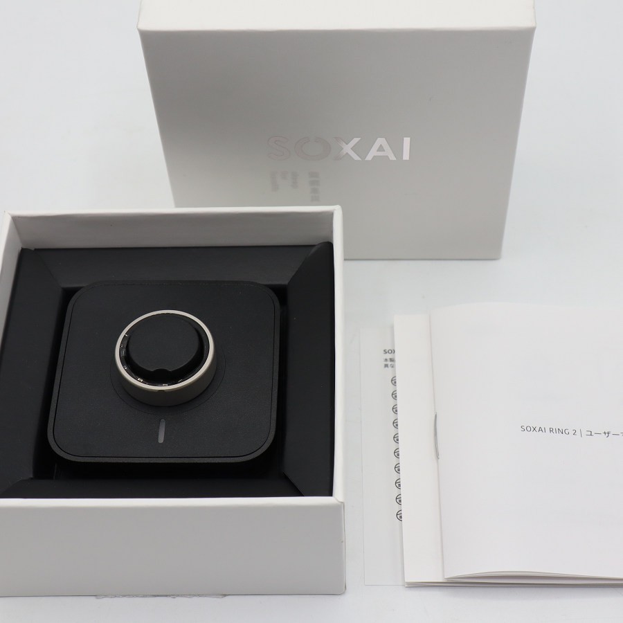 【美品】SOXAI RING 2 引っ敷きしろがね色 12号 SOXAIRING2MSL12 かっこ良い輪っか ソクサイリング 本体 【中古】