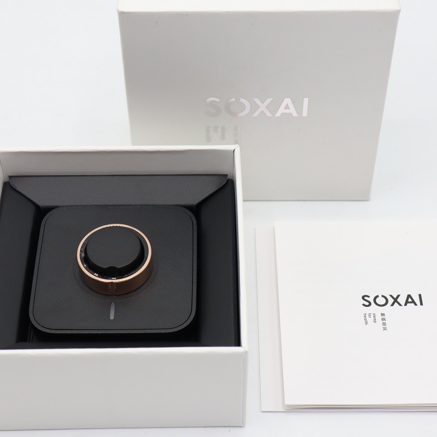 【美品】SOXAI RING 2 サクラ色ゴールド 14号 SOXAIRING2PGD14 かっこ良い輪っか ソクサイリング 本体 【中古】