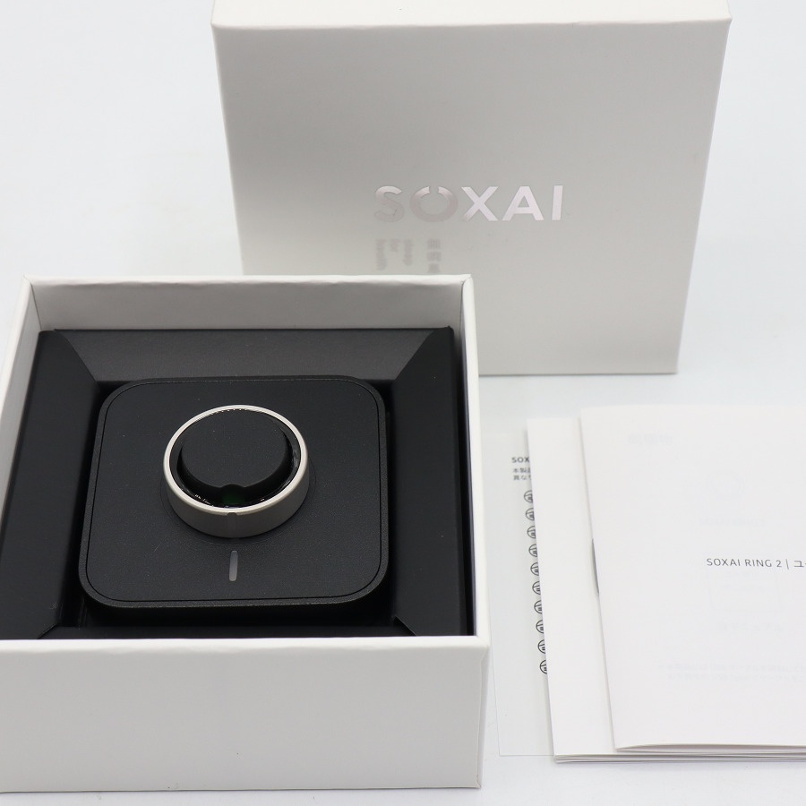 【美品】SOXAI RING 2 引っ敷きしろがね色 16号 SOXAIRING2MSL16 かっこ良い輪っか ソクサイリング 本体 【中古】