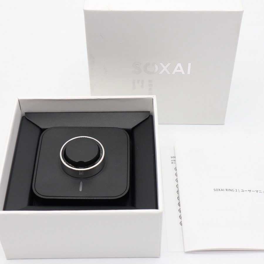 【美品】SOXAI RING 2 しろがね色 16号 SOXAIRING2SL16 かっこ良い輪っか ソクサイリング 本体 【中古】
