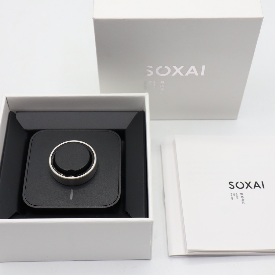 【美品】SOXAI RING 2 引っ敷きしろがね色 18号 SOXAIRING2MSL18 かっこ良い輪っか ソクサイリング 本体 【中古】