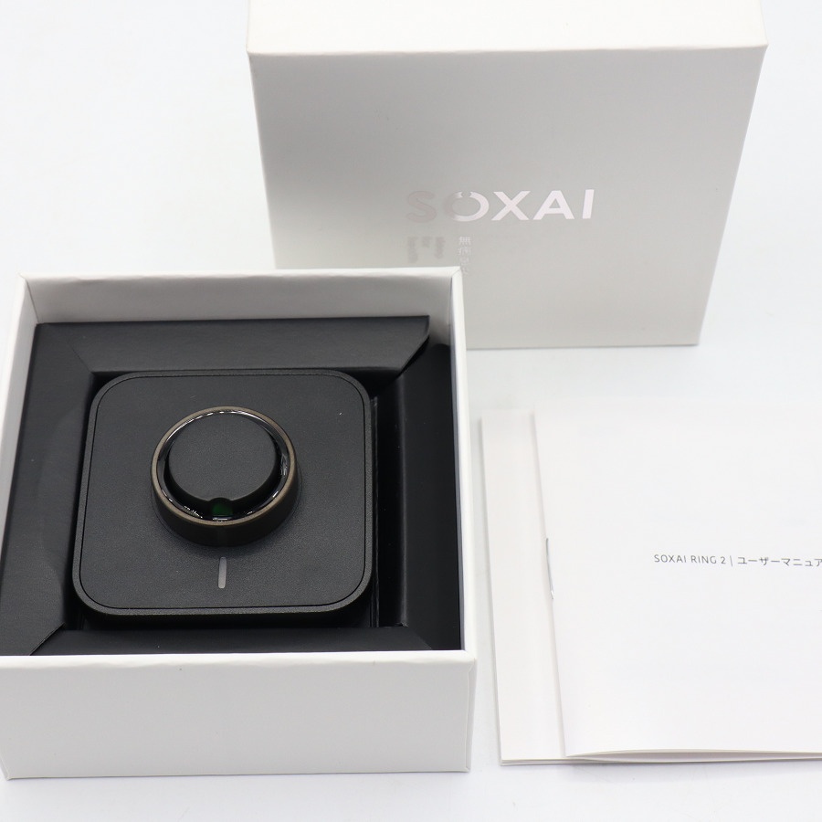 【美品】SOXAI RING 2 引っ敷き黒いこと 18号 SOXAIRING2MBK18 かっこ良い輪っか ソクサイリング 本体 【中古】