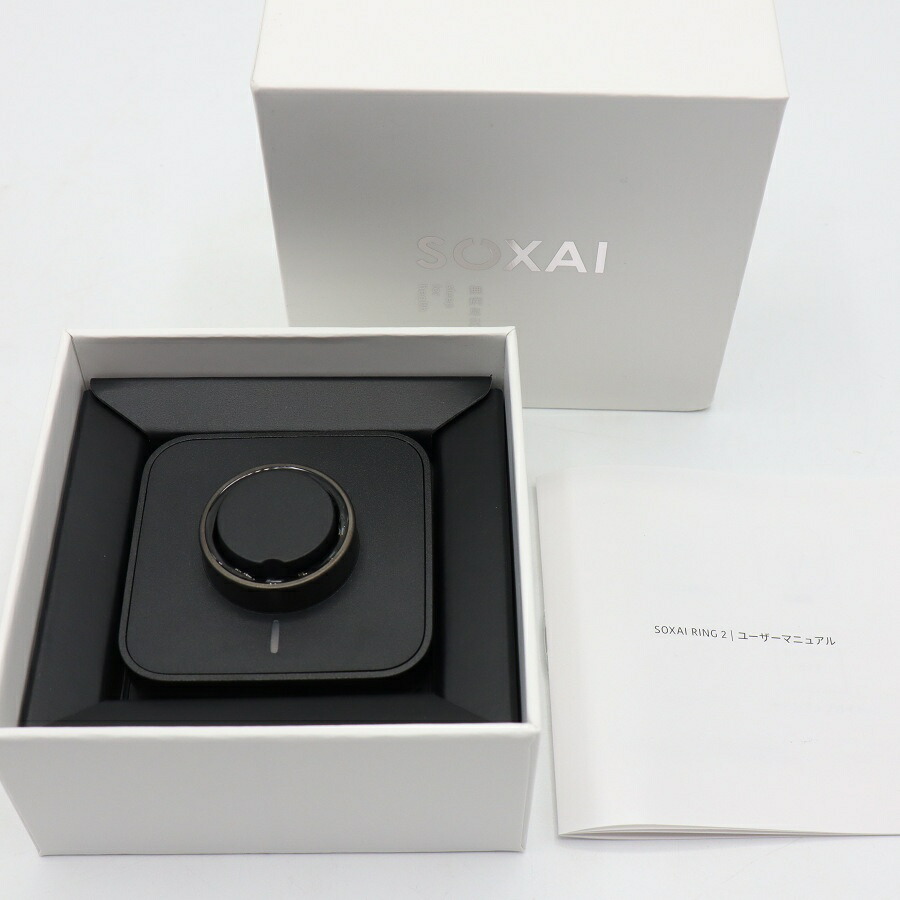 【美品】SOXAI RING 2 引っ敷き黒いこと 20号 SOXAIRING2MBK20 かっこ良い輪っか ソクサイリング 本体 【中古】