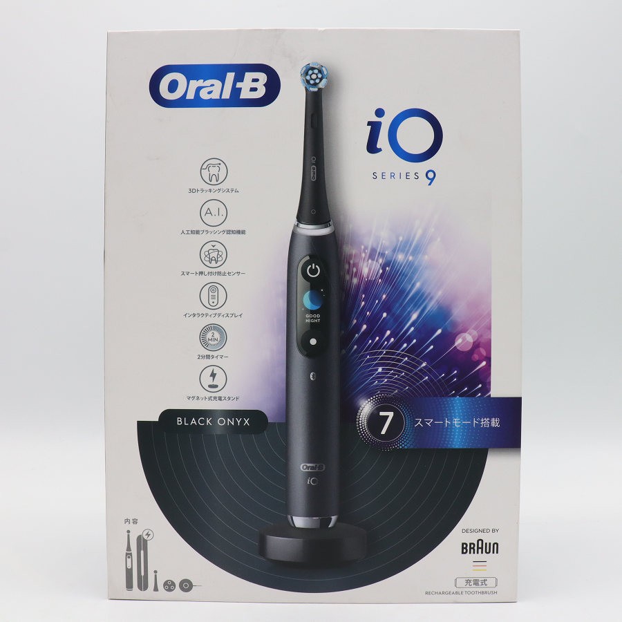 【未当て嵌める】赤銅色 口述試験B iO9 IOM92B22ACBK-1W ブラックオニキス 電動歯刷子 BRAUN 本体