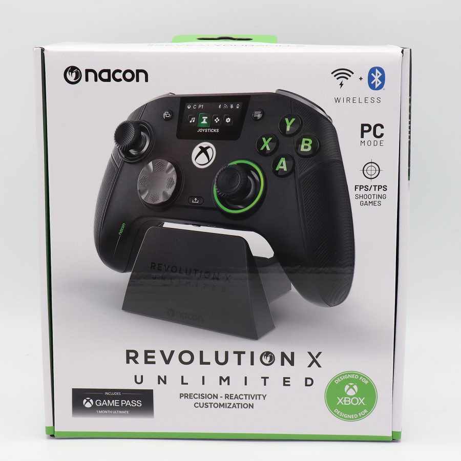 【お買い物マラソン限定クーポン】【未使用】NACON Revolution X Unlimited XBXREVXUJP ブラック ワイヤレス Xbox/PC用コントローラー ナコン 本体|リファン店