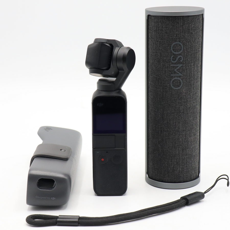 DJI Osmo Pocket OSPKJP 専用申し受ける入れもの付き添い人 ハンドヘルド 動き写真器 4K オズモポケット 3軸安定器 本体 【中古】