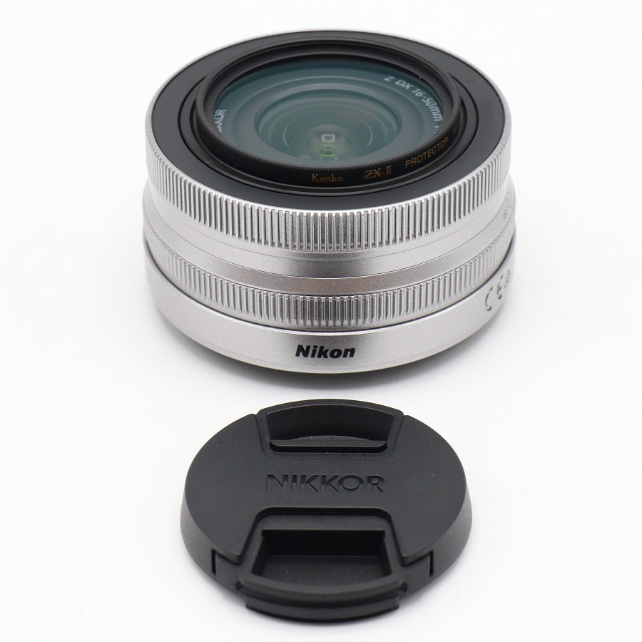 【美品】Nikon NIKKOR Z DX 16-50mm f/3.5-6.3 VR シルバー 広角ズームレンズ DXフォーマット Zマウント ニコン 交換レンズ 【中古】｜リファン店