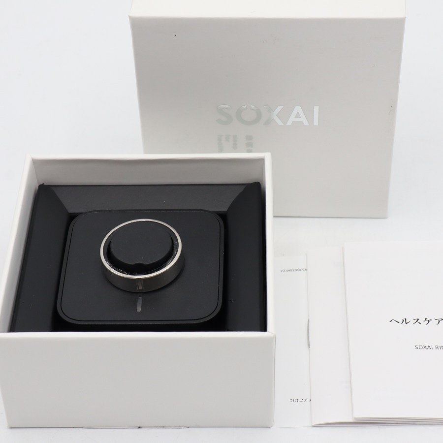 【お買い物マラソン限定クーポン】【美品】SOXAI RING 2 シルバー 20号 SOXAIRING2SL20 スマートリング ソクサイリング 本体 【中古】｜リファン店