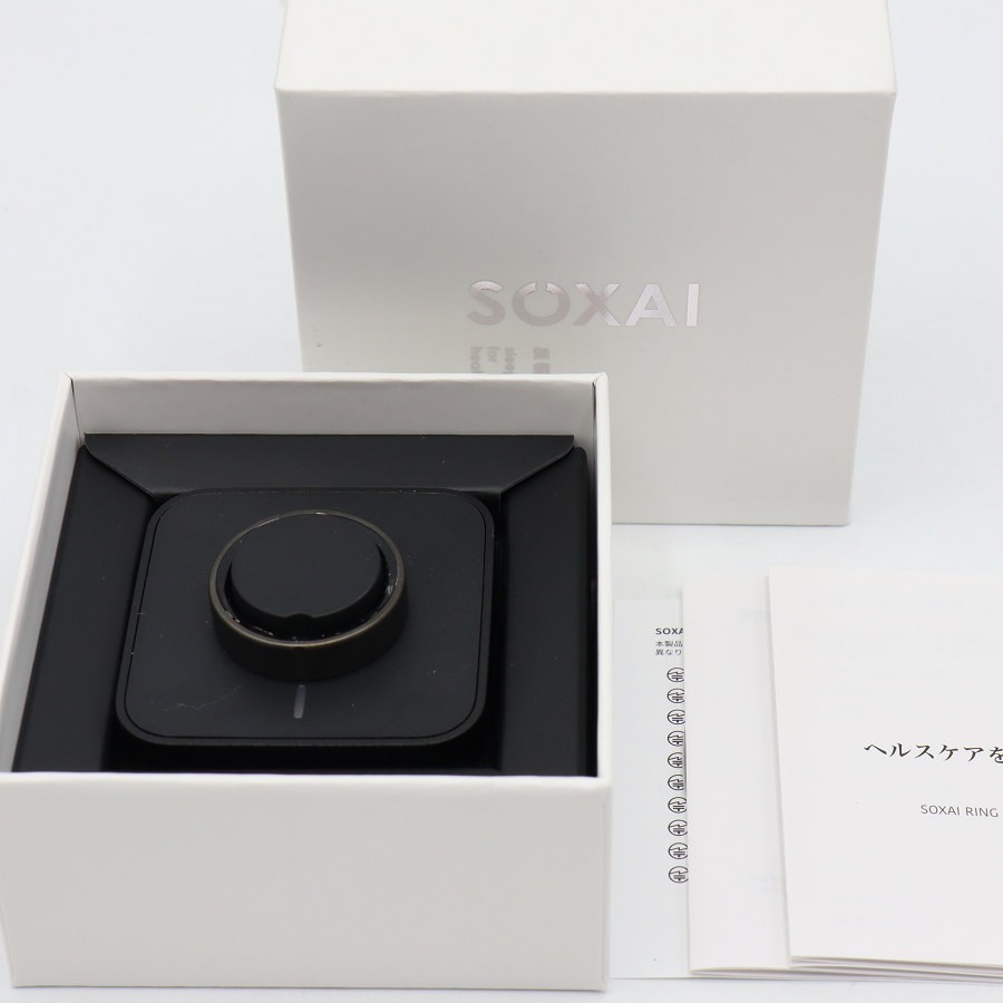 【お買い物マラソン限定クーポン】【美品】SOXAI RING 2 マットブラック 24号 SOXAIRING2MBK24 スマートリング ソクサイリング 本体 【中古】｜リファン店