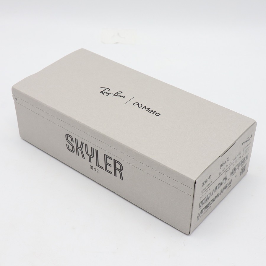 【お買い物マラソン限定クーポン】【未使用】Ray-Ban Meta Wearable WAYFARER 第2世代 0RW4014 601/71 シャイニーブラック 電子機能付きサングラス レイバン メタ 本体｜リファン店