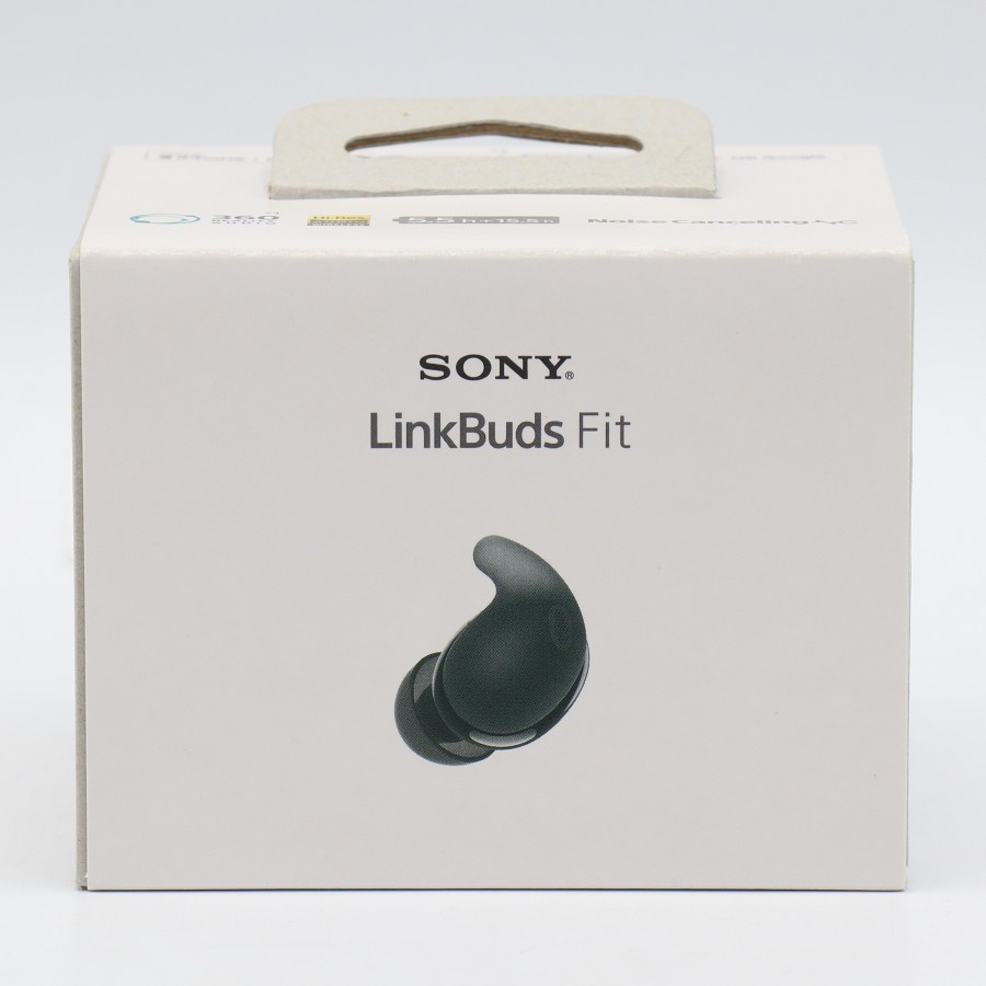 【未使用】SONY LinkBuds Fit WF-LS910N-BZ ブラック ワイヤレスイヤホン ノイズキャンセリング ソニー 本体|リファン店