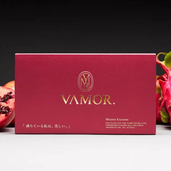 食べるエクソソームゼリー 粘膜世話をする フェムケア モイスン エクソソーム サプリ ヴァモア VAMOR. 12g×30本入り口・入口 ローヤルジェリィ・ツバメの巣・低分子ヒアルロン酸・コラーゲンペプチド