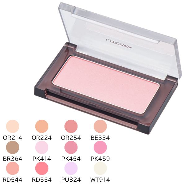 楽天市場】クリックポスト送料200円！ウトワ チークカラー全12色