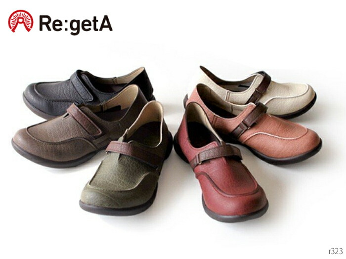 Re:getA リゲッタ R323 ワンベルト モカシン コンフォートシューズ レディース シューズ 歩きやすい|高級靴有名メーカー店REGALO Re:getA リゲッタ R323 ワンベルト モカシン コンフォートシューズ レディース シューズ 歩きやすい|高級靴有名メーカー店REGALO