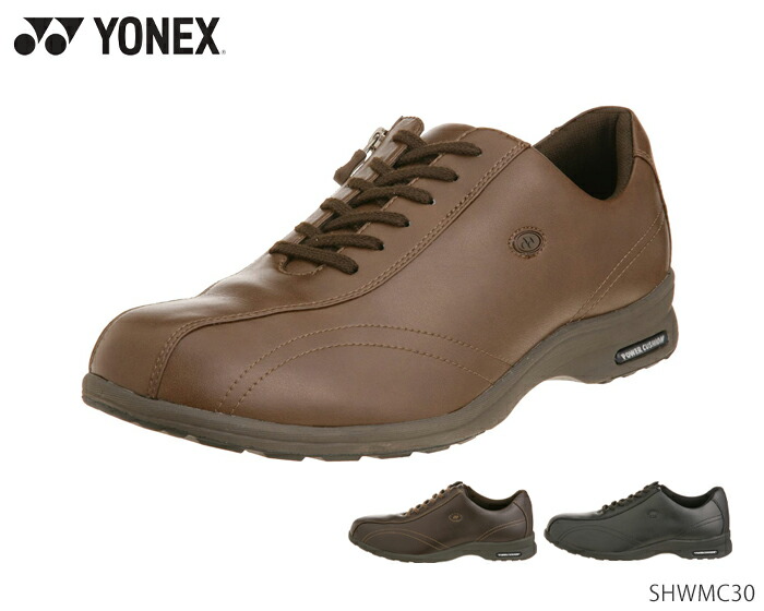 YONEX ヨネックス パワークッション MC30 メンズ ウォーキング シューズ 3.5E 幅広 抗菌 防臭 軽量 サイドファスナー SHWMC30