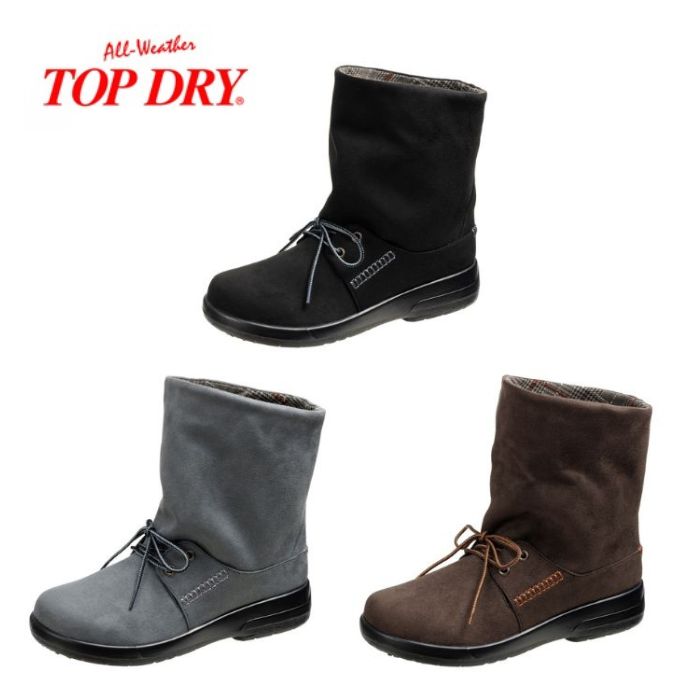 アサヒ シューズ TOP DRY トップドライ ゴアテックス GORE-TEX TDY3202 レディース 防水 ミドルブーツ アウトドア ブーツ 日本製 正規品