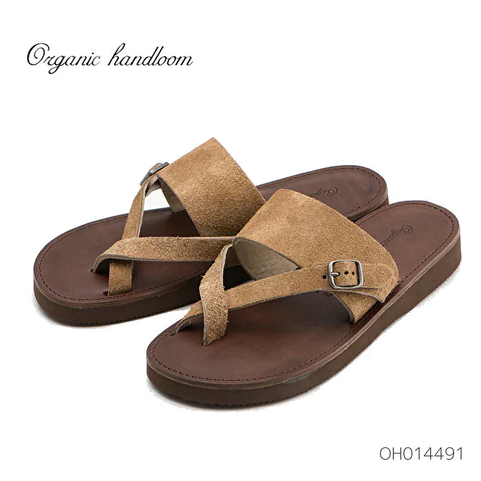 Organic handloom オーガニックハンドルーム TRENT OH014491 OH014 メンズ レディース ユニセックス ストラップ カジュアル レザー サンダル 正規品