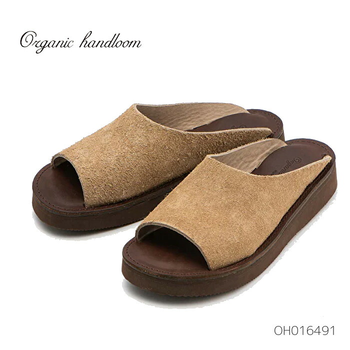 Organic handloom オーガニックハンドルーム RICHT OH016491 OH016 メンズ レディース ユニセックス スライド サンダル カジュアル レザー サンダル 正規品｜高級靴有名メーカー店ＲＥＧＡＬＯ