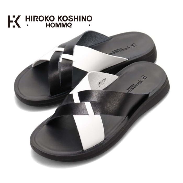 ヒロコ コシノ オム HIROKO KOSHINO HOMME メンズ フラットサンダル HR5911 カジュアル シューズ 靴 3E 正規品