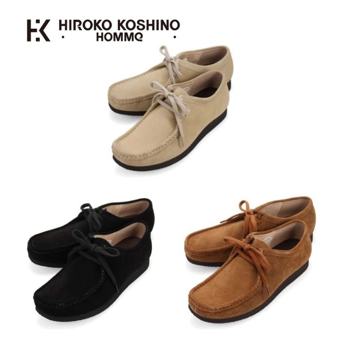 ヒロコ コシノ オム HIROKO KOSHINO HOMME メンズ レースアップカジュアルシューズ HR5912 シューズ 靴 3E 正規品