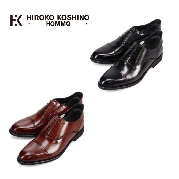 ヒロコ コシノ オム HIROKO KOSHINO HOMME メンズ 内羽根ストレートチップビジネスシューズ HR8005 フォーマル ビジネス シューズ 靴 正規品