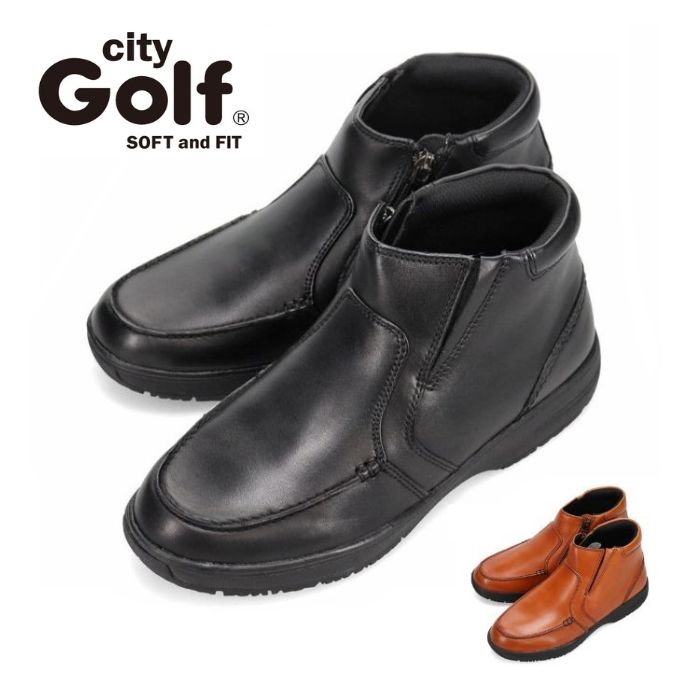 マドラス City Golf シティゴルフ 心地よいブーツ SPGF935 メンズ 心地よい 防滑 幅ひろい 4E EEEE ブーツ 商行為 シューズ 靴