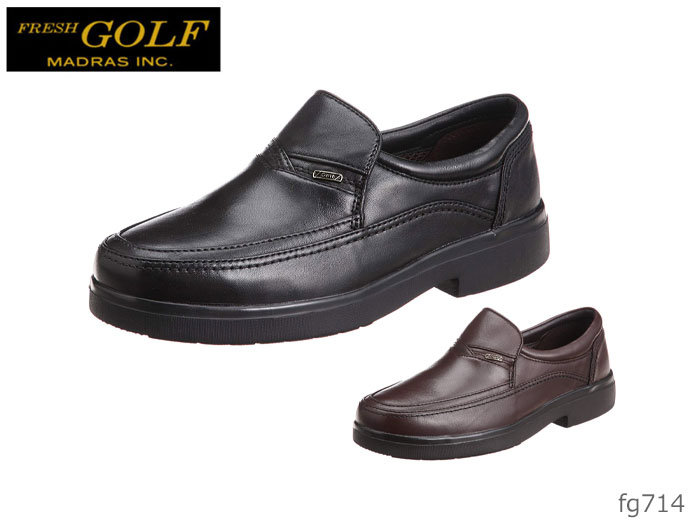 生新しいゴルフ FG714 FRESH GOLF メンズ ウォーキングシューズ 本革 町シューズ 成人男性靴