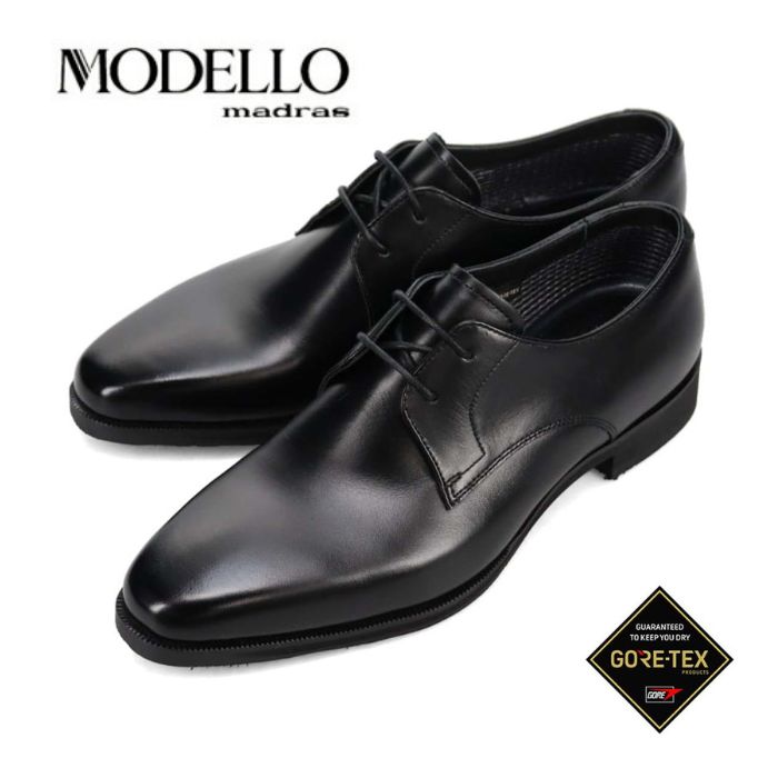 マドラス 製 モデロ MODELLO ゴアテックス GORE-TEX 外羽根プレーントゥドレスシューズ DM2802G メンズ ビジネス プレーントゥ 本革 靴 正規品