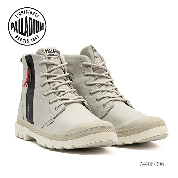 PALLADIUM パラディウム PAMPA HI SEEKER2 LT+WP+ 74406 096 軽量 スニーカー ハイカット サイドジップ メンズ レディース