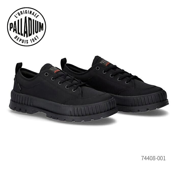 PALLADIUM パラディウム PALLASHOCK LO OG WP+ 74408 001 メンズ レディース ユニ一発やる スニーカー 心地よい シューズ 決まり品 メンズ靴-スニーカー