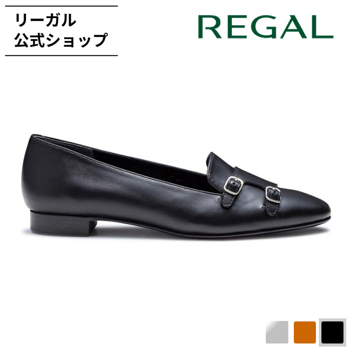 楽天市場】【公式】 REGAL F09R フラットシューズ ブラック フラット