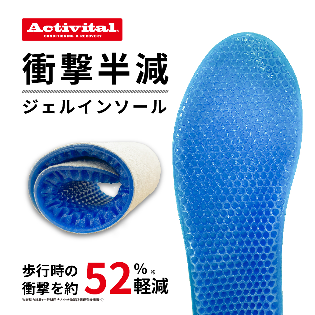 WalkQ+ INSOLE Sサイズ 23-24.5cm gelinsole_01.jpg
