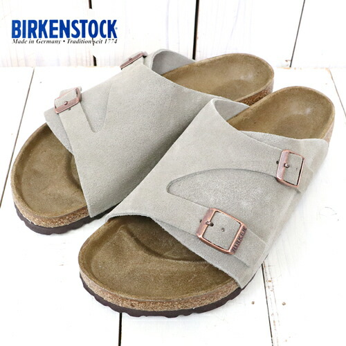 BIRKENSTOCK (ビルケンシュトック) : ZURICH-regular (Taupe) (50461)【定め事取りまわし店】【smtb-KD】【sm15-17】【楽ギフ_荷造り】【チューリッヒ】【サンダル】【スエードクロスなめし革】【メンズ】