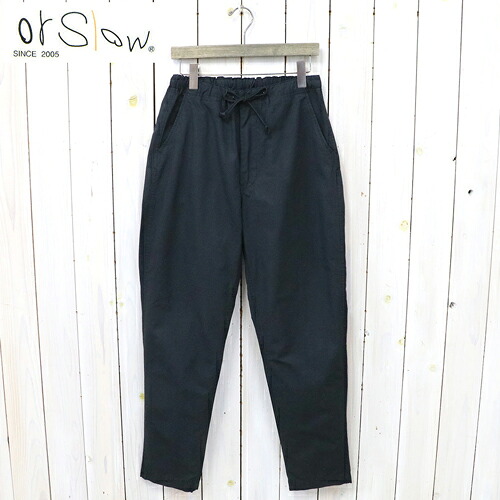 orSlow (オアスロウ) : NEW YORKER (SUMI BLACK)【正規取扱店】【smtb-KD】【sm15-17】【楽ギフ_包装】【or Slow】【イージーパンツ】【ニューヨーカー】【メンズ】｜Reggie Shop 17,026円
