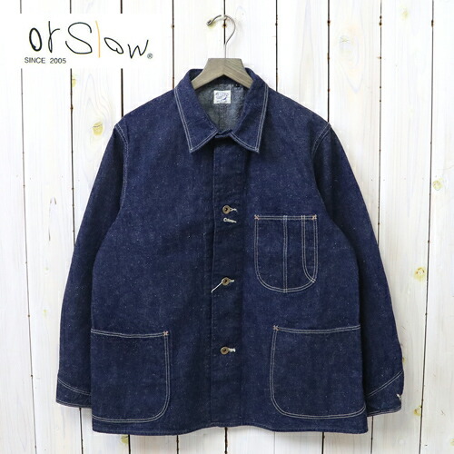 楽天市場】orSlow (オアスロウ) : 50's COVER ALL (ONE WASH)【正規