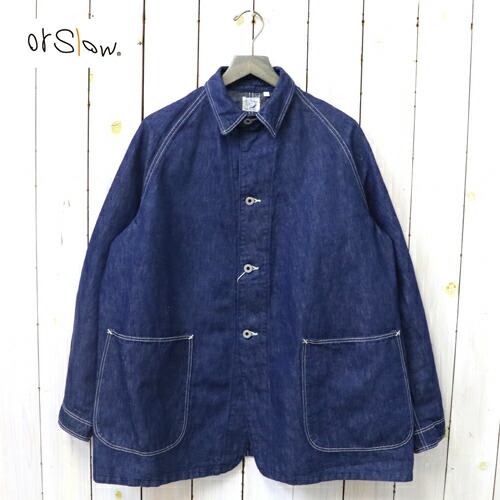 楽天市場】orSlow (オアスロウ) : 50's COVER ALL (ONE WASH)【正規