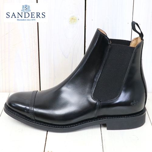 爆買いセール SANDERS サンダース Military Cap Toe Chelsea Boot