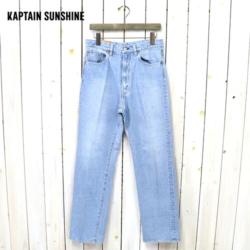 Kaptain Sunshine (キャプテンサンシャイン) : Skate Shoecut Denim Pants (INDIGO VINTAGE WASH)(2025SS)【正規取扱店】【smtb-KD】【sm15-17】【楽ギフ_包装】【13.5ozのセルビッチデニム】【デニムパンツ】【ヴィンテージウォッシュ加工】 30,030円