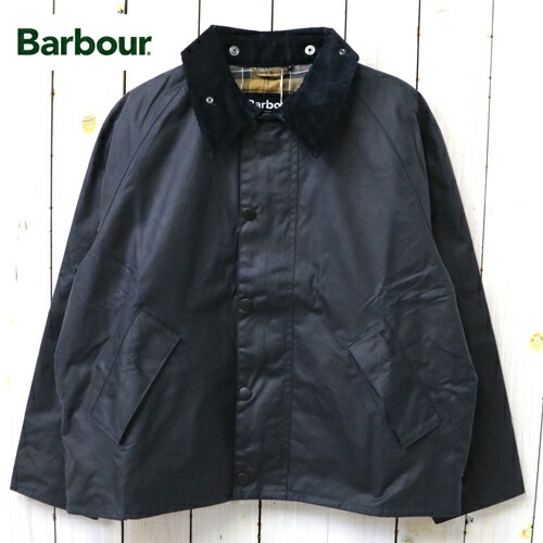 Barbour (バブアー) : OS TRANSPORT WAX (NAVY)【正規取扱店】 【smtb-KD】【sm15-17】【楽ギフ_包装】【オイルドコットン】【トランスポートジャケット】【オーバーサイズシリーズ】【メンズ】