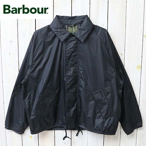 Barbour (バブアー) : TRANSPORT UV SHOWERPROOF JACKET (BLACK)【正規取扱店】【smtb-KD】【sm15-17】【楽ギフ_包装】【トランスポートシリーズ】【ナイロンジャケット】【メンズ】｜Reggie Shop
