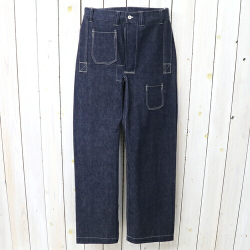 John Gluckow (ジョン・グラッコウ) : Lot JG-01S Netmaker’s Trousers【決まり取りまわし店】【smtb-KD】【sm15-17】【楽ギフ_荷造り】【ライトオンスデニム】【細工物ズボン下】 ズボン・パンツ-メンズファッション