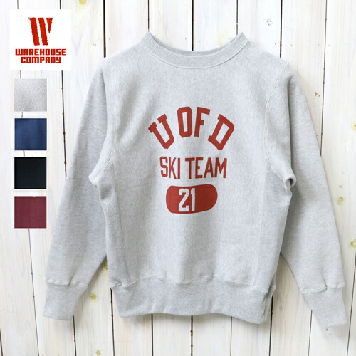 WAREHOUSE (御召しもの住み家) : Lot 483 U OF D【定め事取りまわし店】【smtb-KD】【sm15-17】【楽ギフ_荷造り】【クルースウェット】【リバーススタイル】【Made インチ Japan】