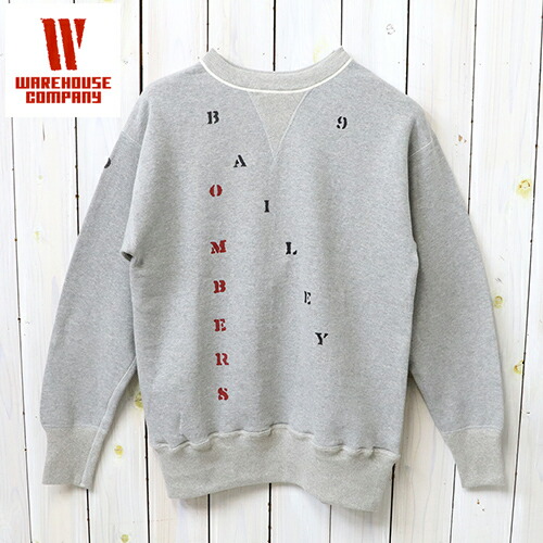 WAREHOUSE (御召しもの住み家) : Lot 401 BAILEY (HEATHER GRAY)【定め事取りまわし店】【smtb-KD】【sm15-17】【楽ギフ_荷造り】【クルースウェット】【Made インチ Japan】
