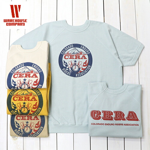 WAREHOUSE (御召しもの住み家) : Lot 4104 半袖SW CERA【定め事取りまわし店】【smtb-KD】【sm15-17】【楽ギフ_荷造り】【半袖汗水】【Made インチ Japan】